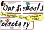 School Secretary Banner